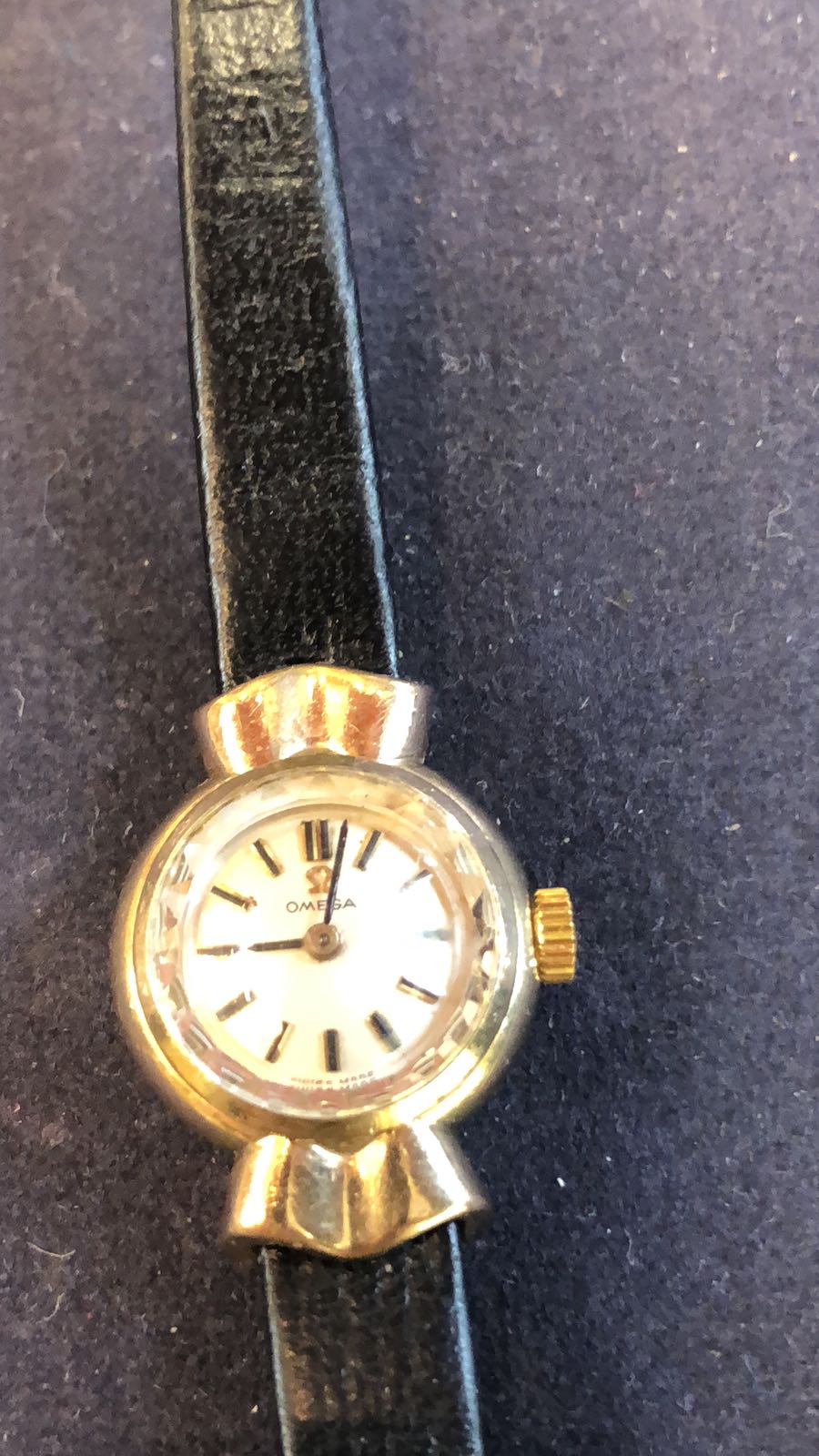 9 Carat Gold Cased Omega Ladies Cocktail Watch