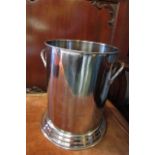 Silver Plated Champagne Bucket for Roderer Champagne Approximately 11 Inches High