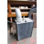 Contemporary Neat Form Boiler with Galvanised Flu Approx 14 Inches Wide x 18 Inches High