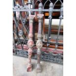 Set of Thirteen Gothic Motif Balustrade Each Approx 27 Inches High