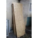 Various Assortment of OSB Board Each Length Approx 8ft