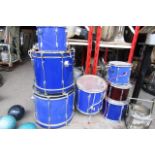 Various Drum Kit with Inset Led Lighting