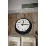 Vintage Industrial Factory Clock