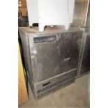 Stainless Steel Catering Fridge Approx 25 Inches Wide x 33 Inches High