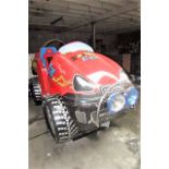 Childrens Novelty Ride in Car Form Approx 84 Inches Wide x 56 Inches High