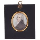 ˜A PORTRAIT MINIATURE OF A GENTLEMAN, POSSIBLY PETER BRETON (DIED 1803), BY ANDREW PLIMER (1763-