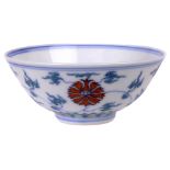 ‡ A CHINESE DOUCAI 'LOTUS' BOWL