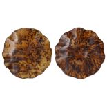 ˜A PAIR OF JAPANESE TORTOISESHELL DISHES, MEIJI PERIOD (1868-1912)