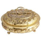 A WILLIAM IV SILVER-GILT SWEETMEAT DISH AND COVER, WILLIAM BATEMAN FOR RUNDELL, BRIDGE & CO.,