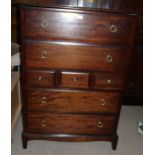 A Stag Minstrel chest of 4 long and 3 short drawers