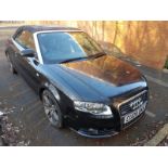 An Audi A4 S Line Special Edition 2000 cc TDI convertible motor car