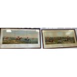 After John Dean Paul, Hunting scenes, 4 prints, framed and glazed