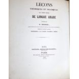 BRESNIER - Lecons Theoriques et Pratiques du cours public DE LANGUE ARABE, Paris 1846