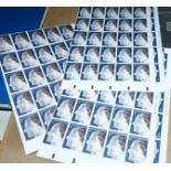 GB QE11 3p Silver Wedding stamps 4 full sheets of 100 stamps each