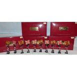 W. Britain Limited Edition Collection Queen Diamond Jubilee set:- Welsh Guards 48019, Irish Guard