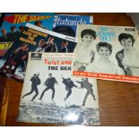 The Vernons Girls DFE 8506, The Beatles, Twist and Shout mono GEP 8882, 3 others