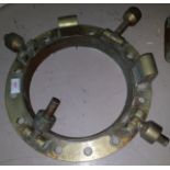Porthole surround with 4 threaded fasteners overall diameter 14''