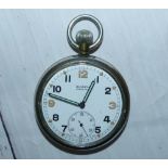 A Buren Grand Prix military pocket watch