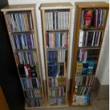 A large collection of jazz and popular music CD's (1930's-50's)