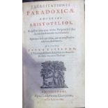 GASSENDO (P) - Exercitationes, Paradoxicae adversus Aristoteleos 1649