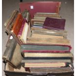 A quantity of early 20th century autograph albums