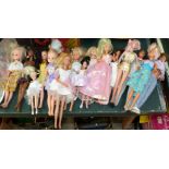 A selection of Sindy and other various dolls