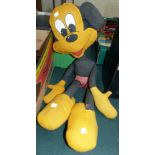 A vintage Mickey Mouse cuddly toy (a.f)