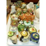 A selection of collectable china including cottage ware etc.
