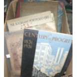 CADBURY Bournville, a Century of Progress; a small quantity of other books and pamphlets