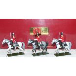 W. Britain Limited Edition Collection:- Royal Scots Mounted Standard Party 48010