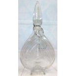 A Guerlain Chamade oversize perfume display bottle, 19.25"