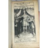 NICOLAI MACHIAVELLI FLORENTINI - Historiae Florentinae, engraved title page, vi, 534, xviii, bears