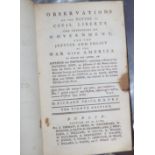 PRICE (R) - Observations on the Nature of Civil Liberty 8th edition, Dublin 1776; Proceedings of the