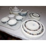 A Wedgwood Asia part dinner service, 25 pieces approx; etc.