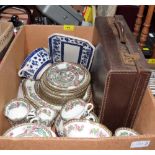 A box of Coalport ceramics etc.