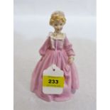 A Royal Worcester figure by F.G Doughty, Grandmothers Dress 3081. 6½'' high