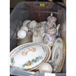 Mintons and New Chelsea tea and dinnerware