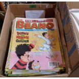 A collection of 1990's Beano comics