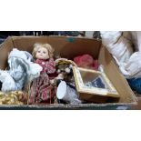 A box of dolls