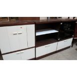 A 1970's sectional wall unit