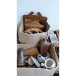 Four boxes of sundries