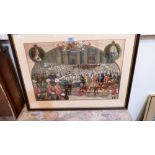 A Victorian Diamond Jubilee commemorative print. 18'' x 26''