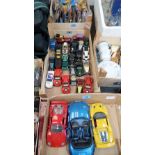 A collection of boxed Matchbox and other unboxed diecast vehicles