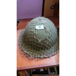 A WW2 helmet
