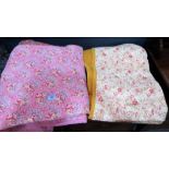 Two vintage quilts