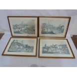 Set of four hunting prints after Alken