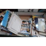 A collection of mostly mid-20th century postcards. All topographical