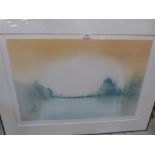 M. JALELLS Morning Mist. Lithograph Ltd edition 116/200 Signed 22'x32'