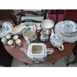 A collection of Masons Regency ceramics. 51 pieces