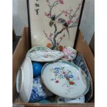 A collection of oriental ceramics